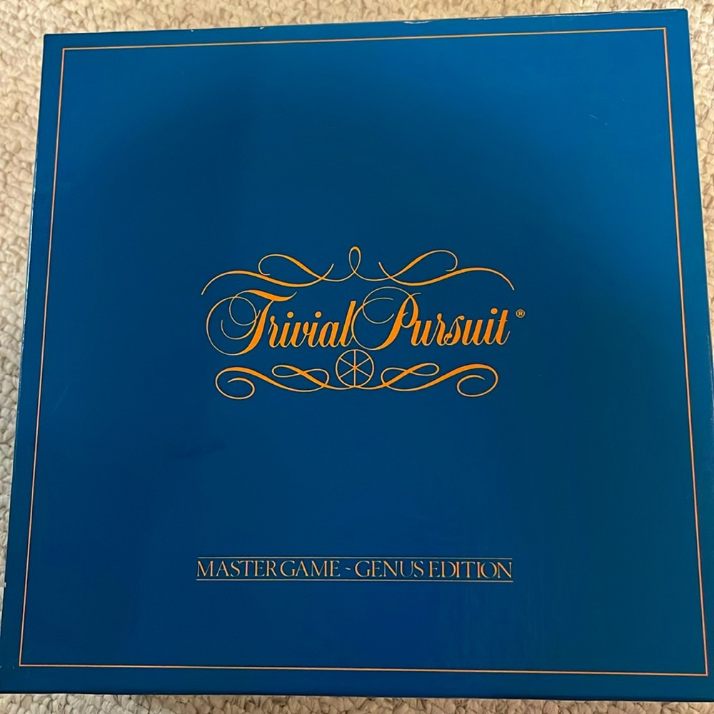 NEW Vintage 80’s Trivial Pursuit Board Game
